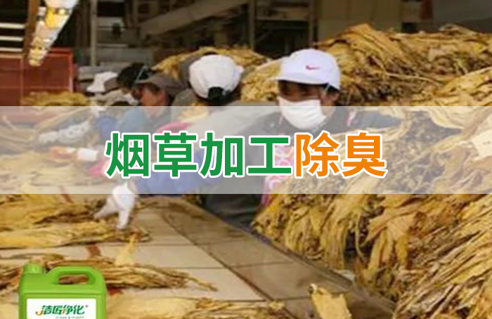 潔匠凈化·的凈工業(yè)除臭劑_煙草加工異味廢氣危害大，快速除臭就用Dejing的凈除臭劑！