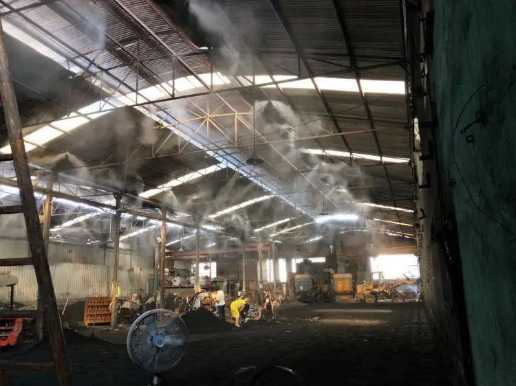 垃圾發(fā)電廠惡臭難題，用Dejing的凈工業(yè)除臭劑解決！